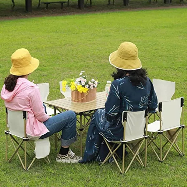 Folding Camping Long Table 37.4x22.4x 19.7 in Portable Lightweight for Outdoor