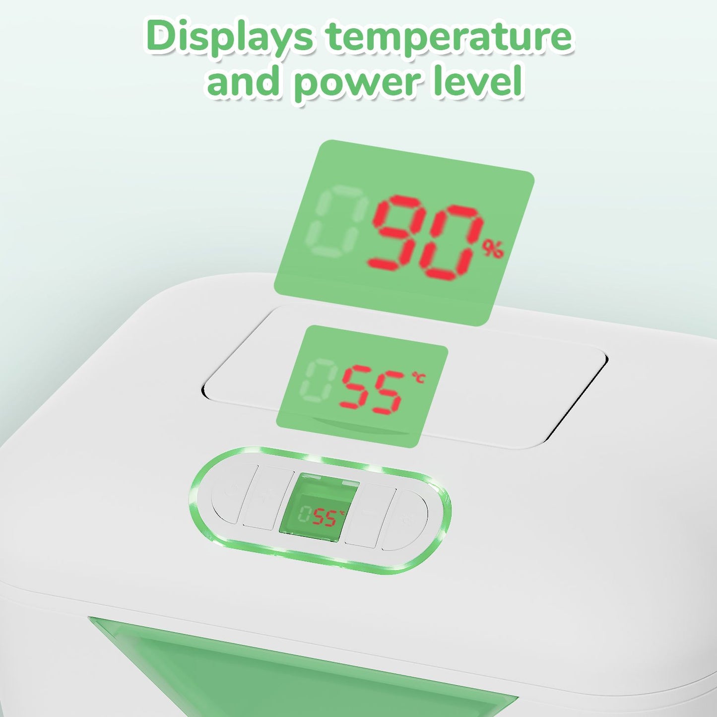 Wipe Warmer Baby Wet Wipes Dispenser with LED Night Light