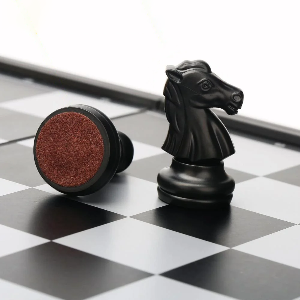 Magnetic Chess Set Foldable Board Games 15"