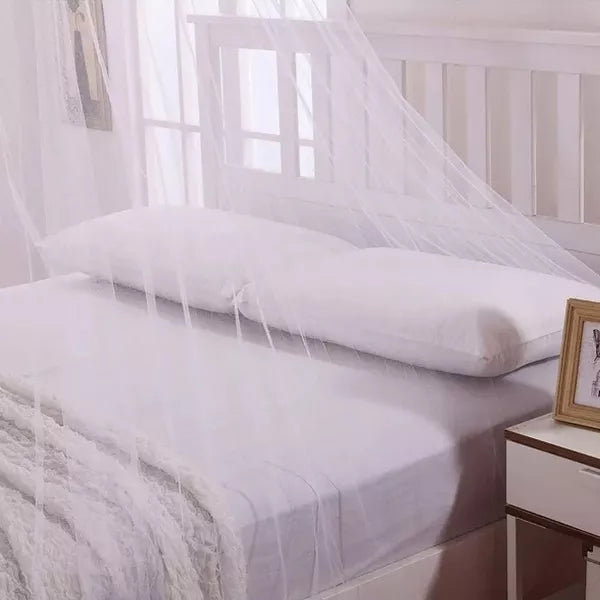 Universal Mosquito Net Hanging Bed Canopy White