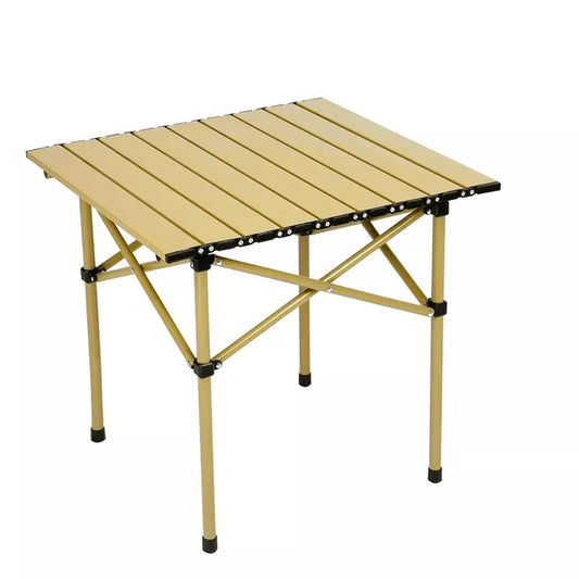 Folding Camping Square Table 20.9 x 20.1 x 19.7 Portable Lightweight