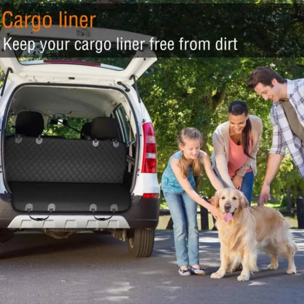 Dog Car Seat Cover For Back Seat Protector Waterproof