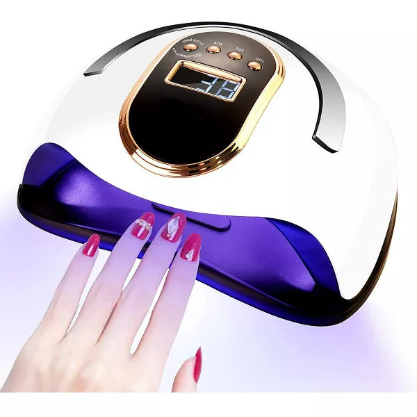 Nail Lamp 168W LCD Display For Drying Nails
