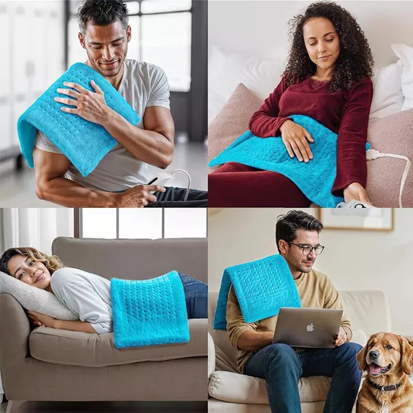 Heating Pad Double Sided Machine Washable 12"x24"