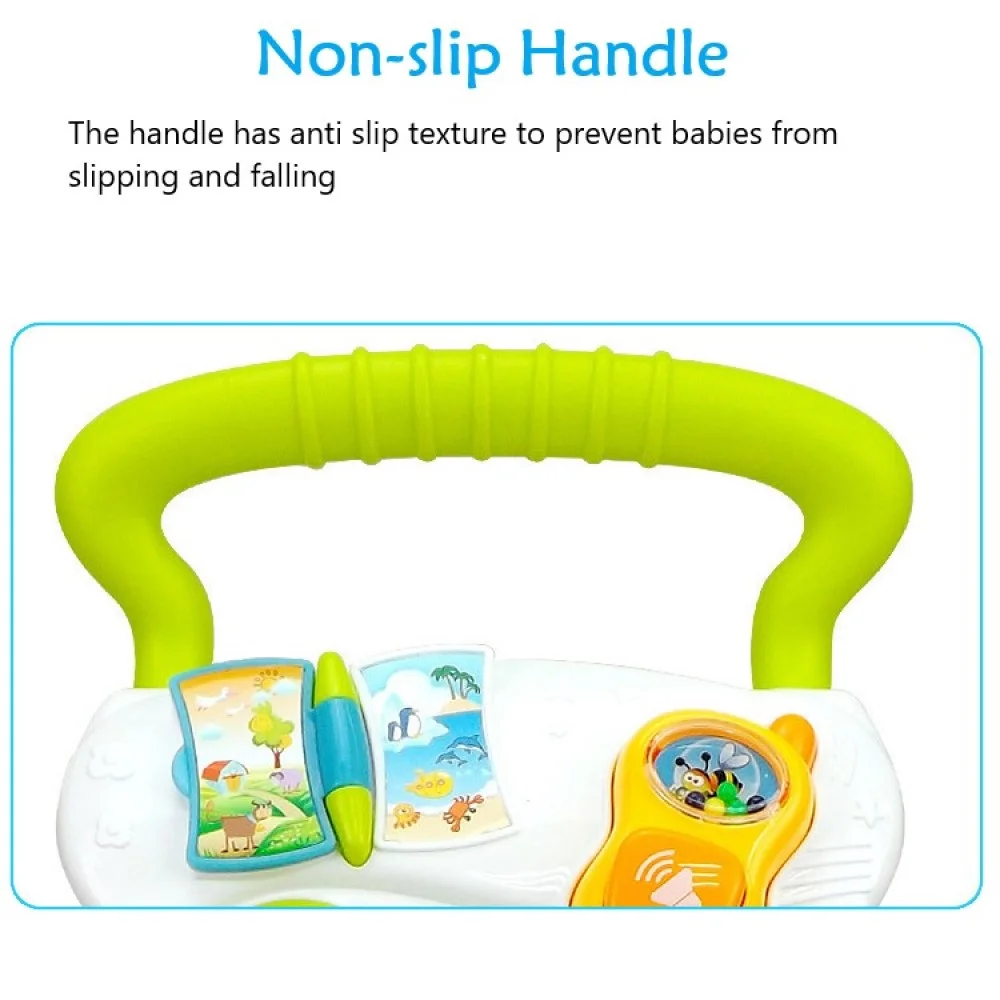 Baby Push Walker Sit to Stand Toddler Learning Walking Toys for 6 12 24 Months