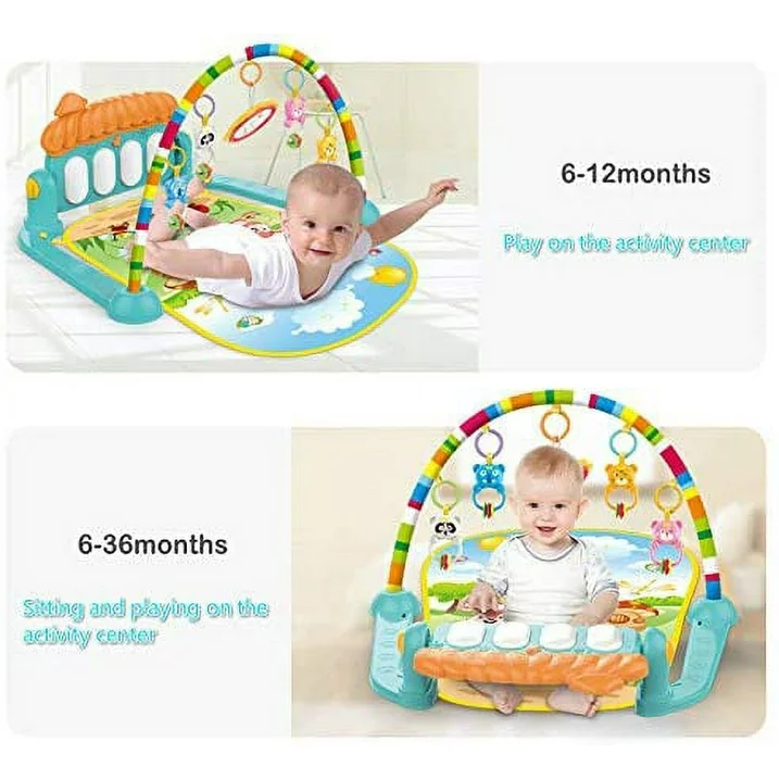 Baby Play Mat Newborn Piano Toys Music Gym Floor Playmat Infants