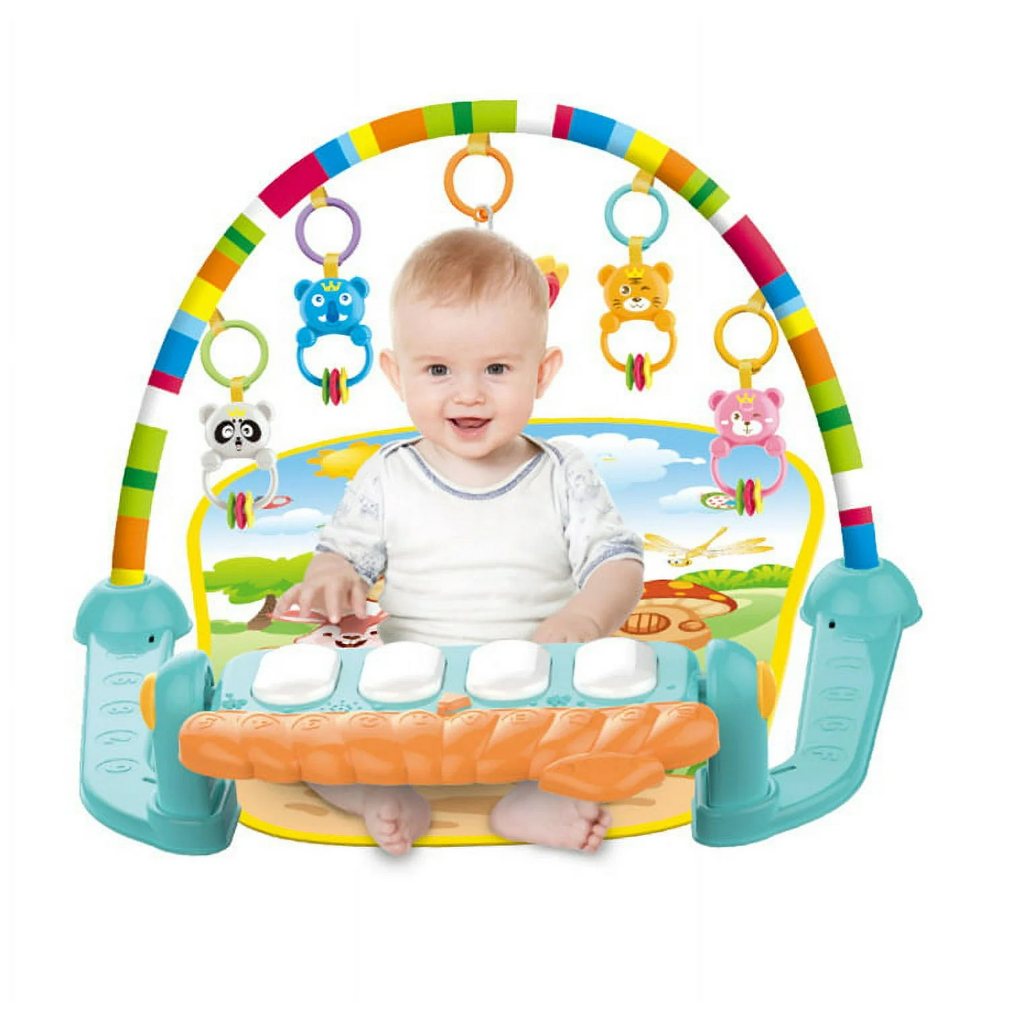 Baby Play Mat Newborn Piano Toys Music Gym Floor Playmat Infants