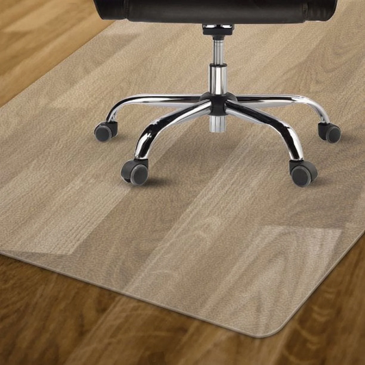 PVC Office Mat for Hard Floor Transparent Office Chair Floor Mat for Home and Office 36" X 48" Rectangle