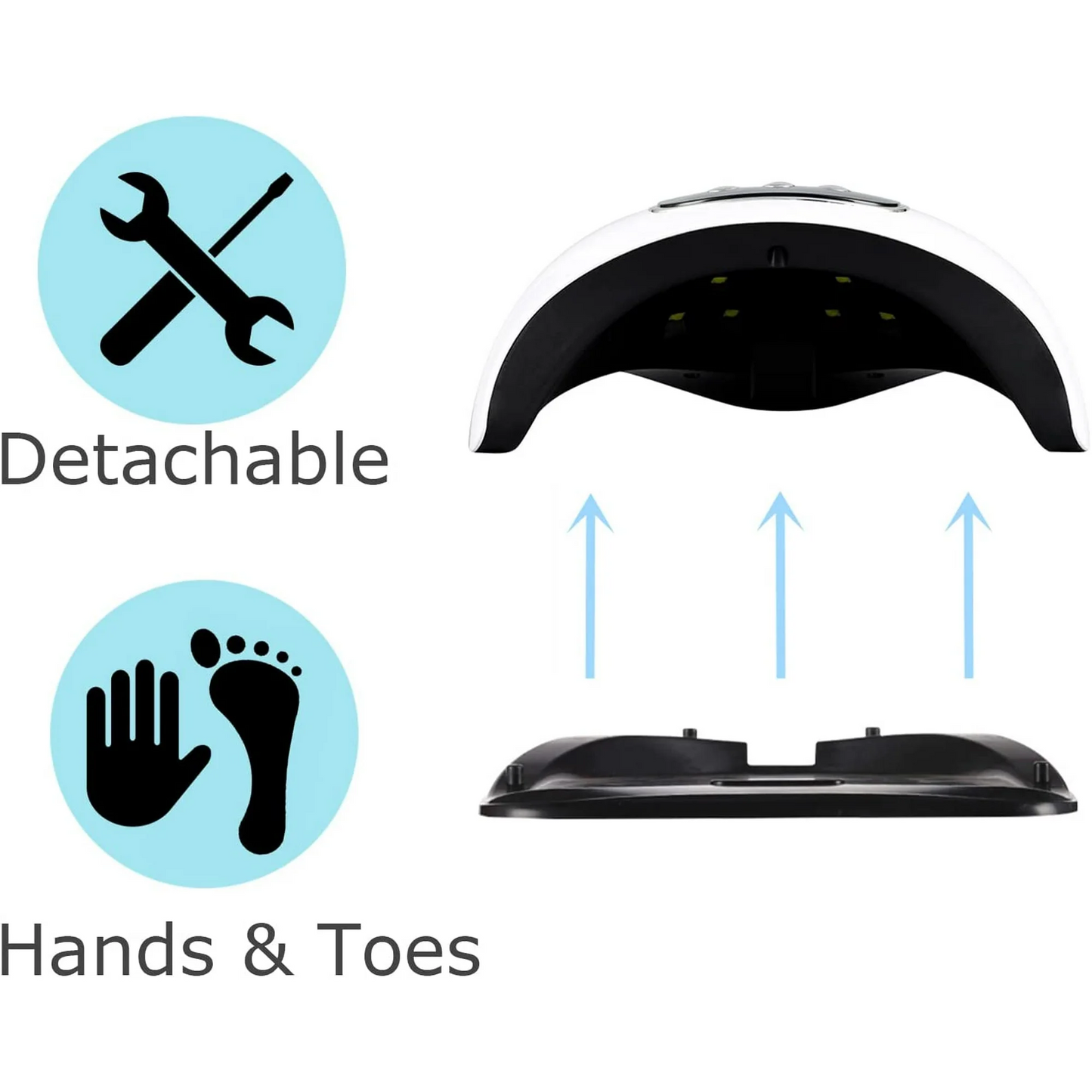 Nail Lamp 48W Timer Setting