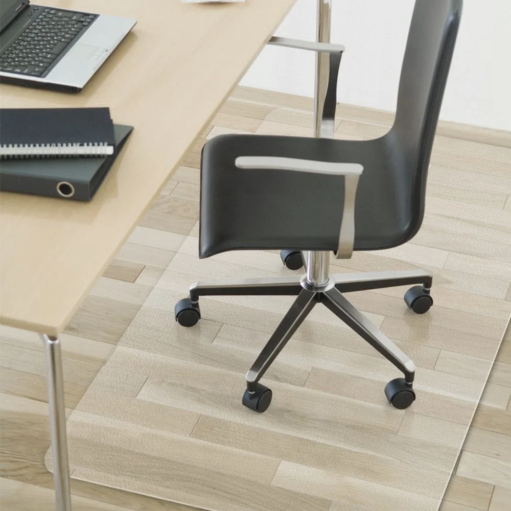PVC Office Mat for Hard Floor Transparent Office Chair Floor Mat for Home and Office 36" X 48" Rectangle