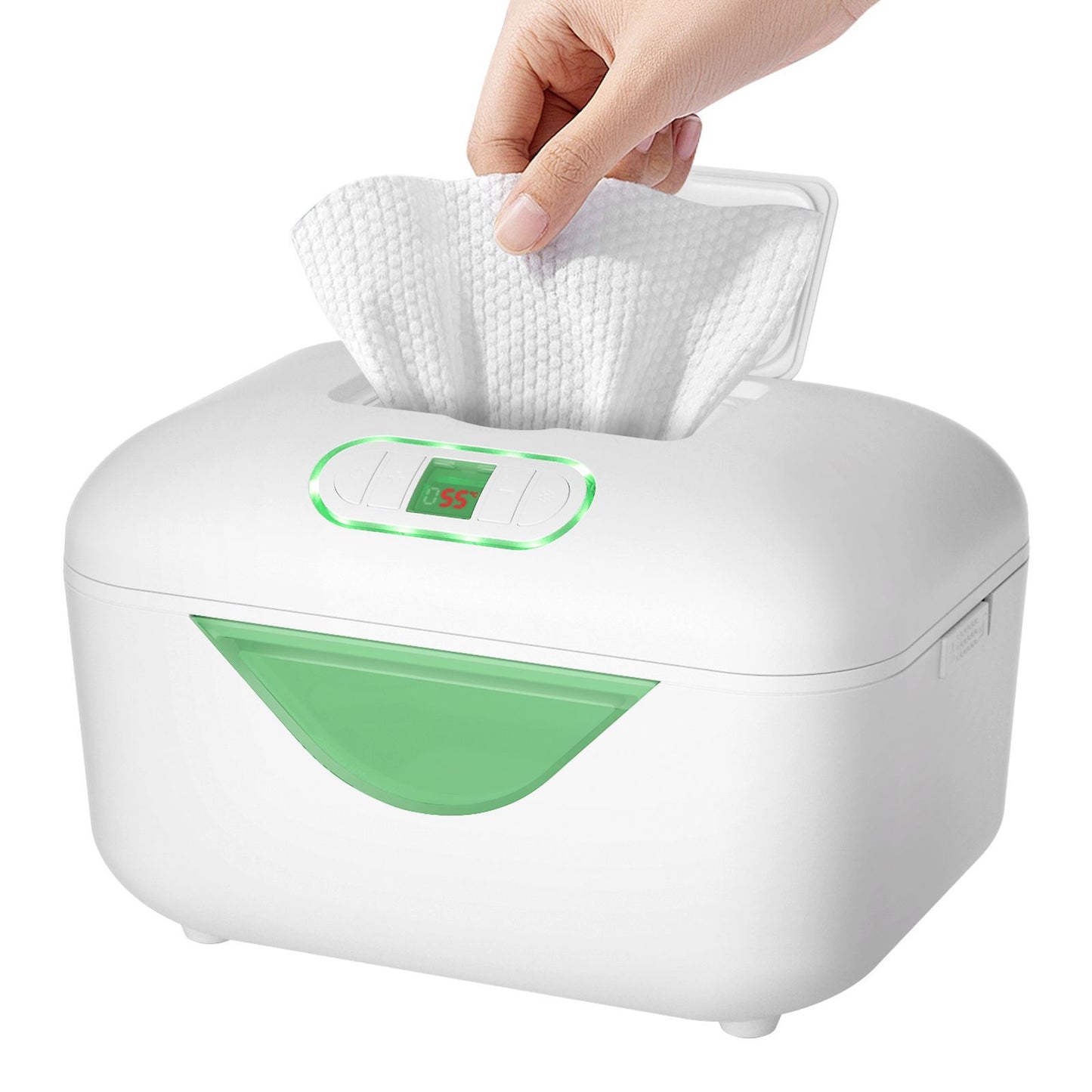 Wipe Warmer Baby Wet Wipes Dispenser with LED Night Light