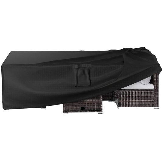 Patio Furniture Covers Waterproof Rectangular 126 inch L x 63 inch W x 28 inch