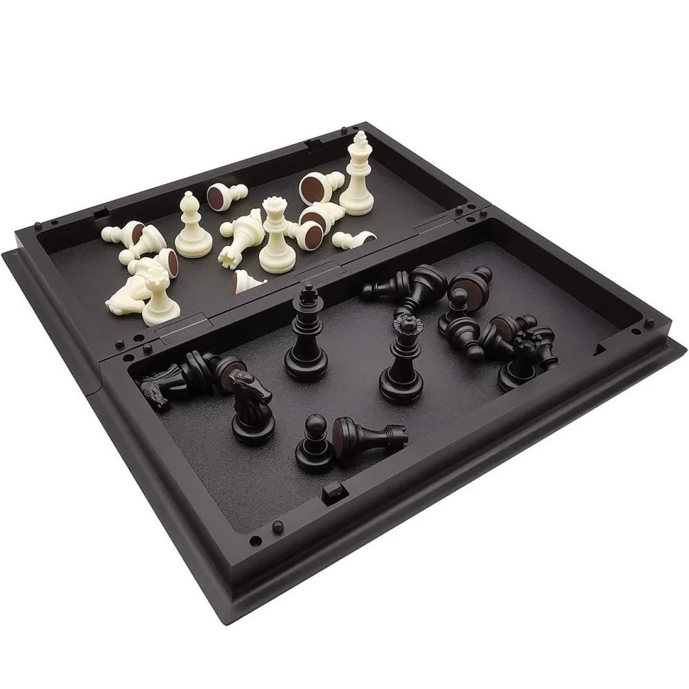 Magnetic Chess Set Foldable Board Games 15"