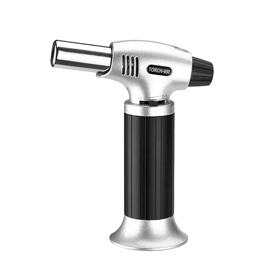 Culinary Butane Torch Lighter with Safety Lock Adjustable Flame (Butane Gas Not Included)