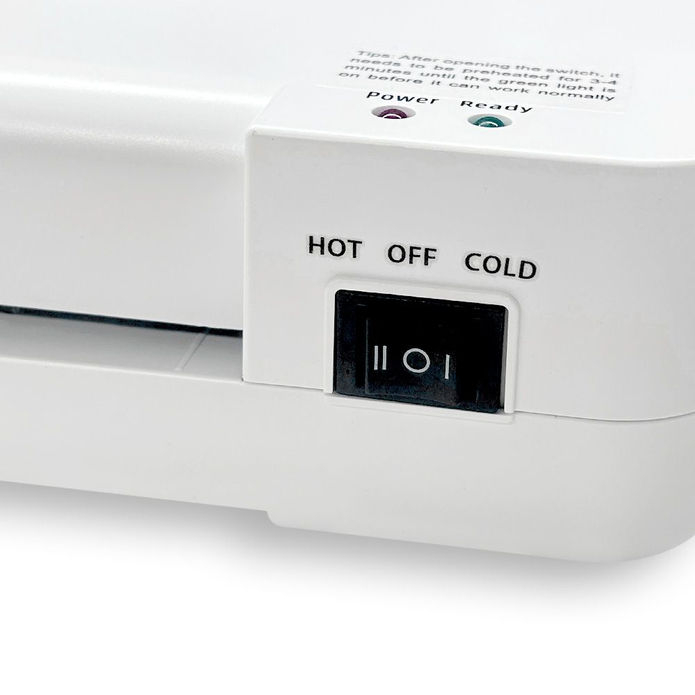 Laminator Machine A4 13in Hot & Cold With Paper Trimmer and Corner Rounder