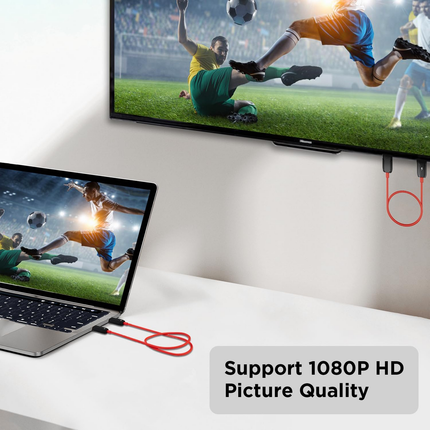 HDMI Wireless Transmitter and Receiver Plug and Play 1080P