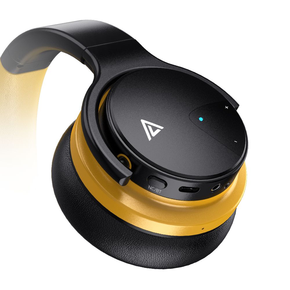 E7 Basic B Wireless Headphone Noise Cancelling Headphone Bluetooth Yellow